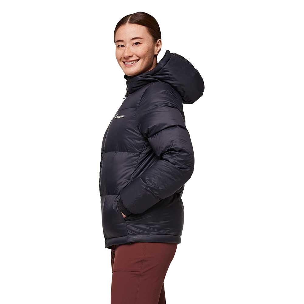 Women's Solazo Down Hooded Jacket - Cotopaxi Black
