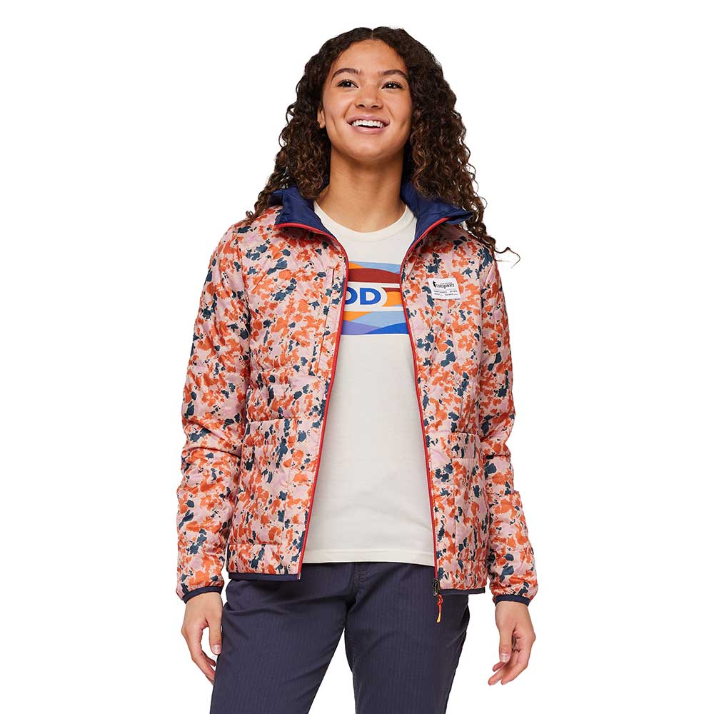 Women's Teca Cálido Hooded Jacket Print - Wink Wink