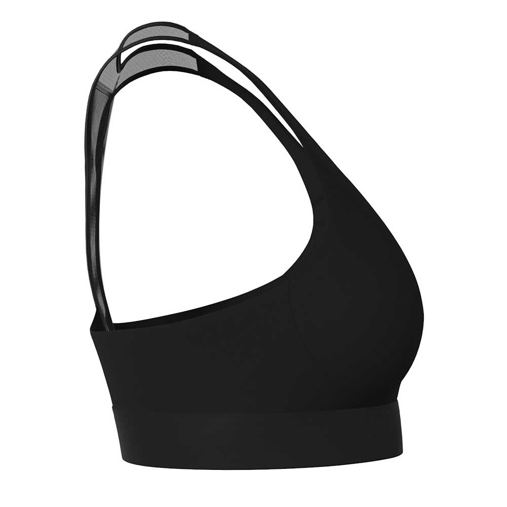 Women's NB Sleek Medium Support Pocket Sports Bra - Black