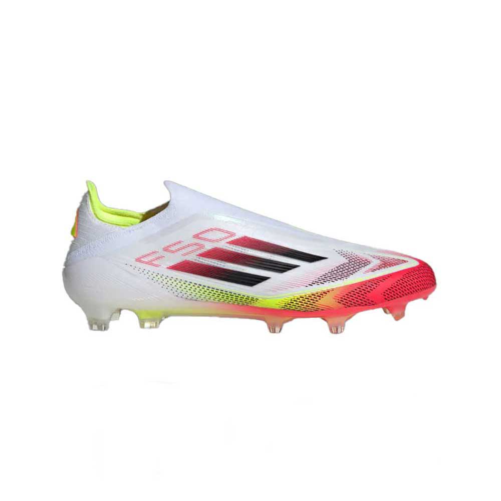 Soccer Cleats Adidas Laceless Shoes White Men's F50 Elite LL FG