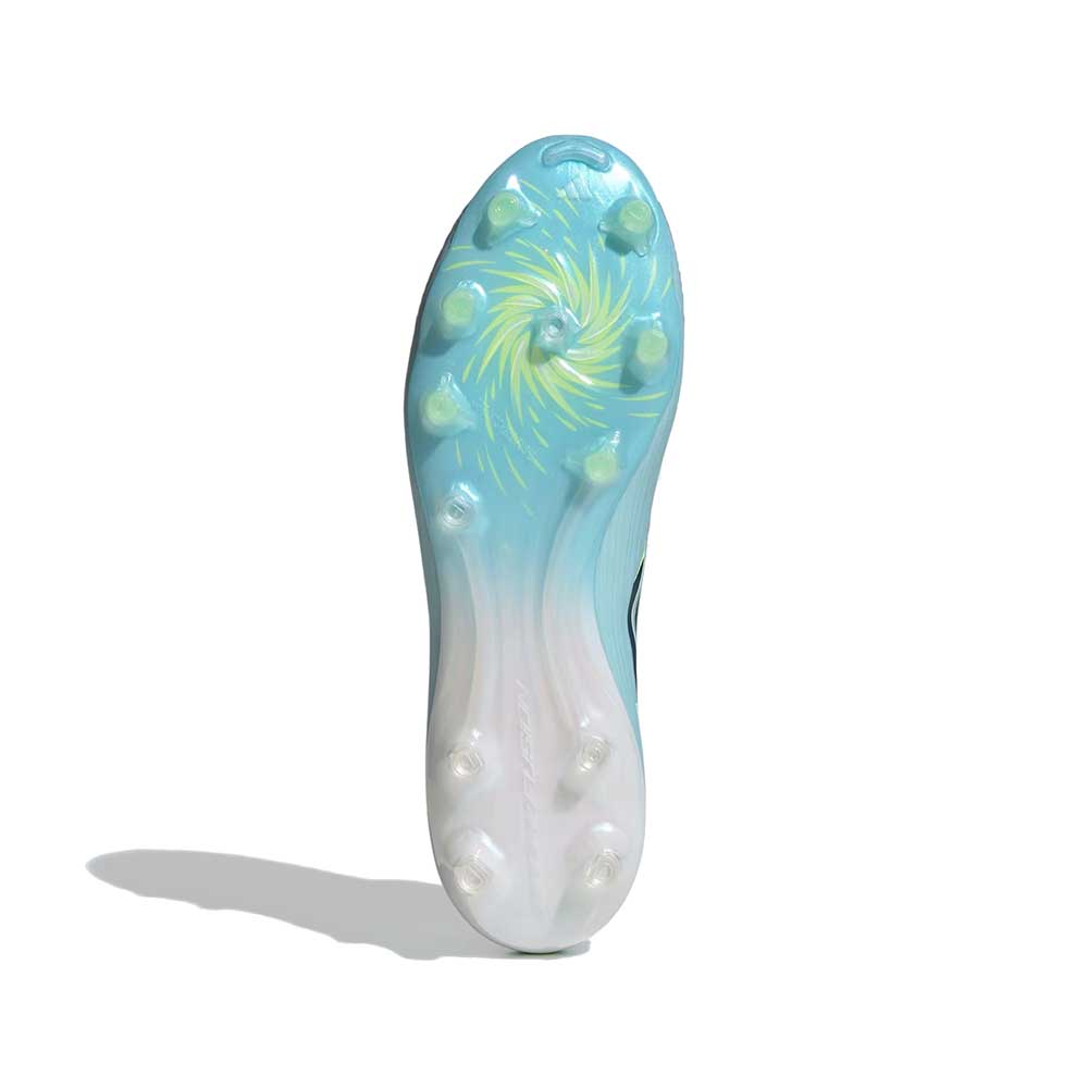 Women's F50 Spark Fusion Pro FG/AG Soccer Cleat - Alm Blue/Dupe/Hireye - Regular (B)