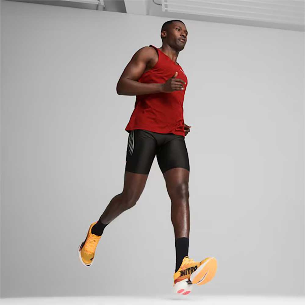 Men's FAST-R NITRO Elite 2 Running Shoe - Sun Stream-Sunset Glow-PUMA White - Regular (D)