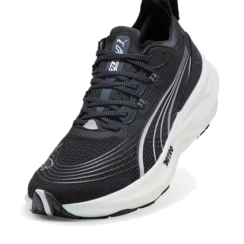 Men's Foreverrun Nitro 2 Running Shoe - Puma Black/Puma White - Regular (D)
