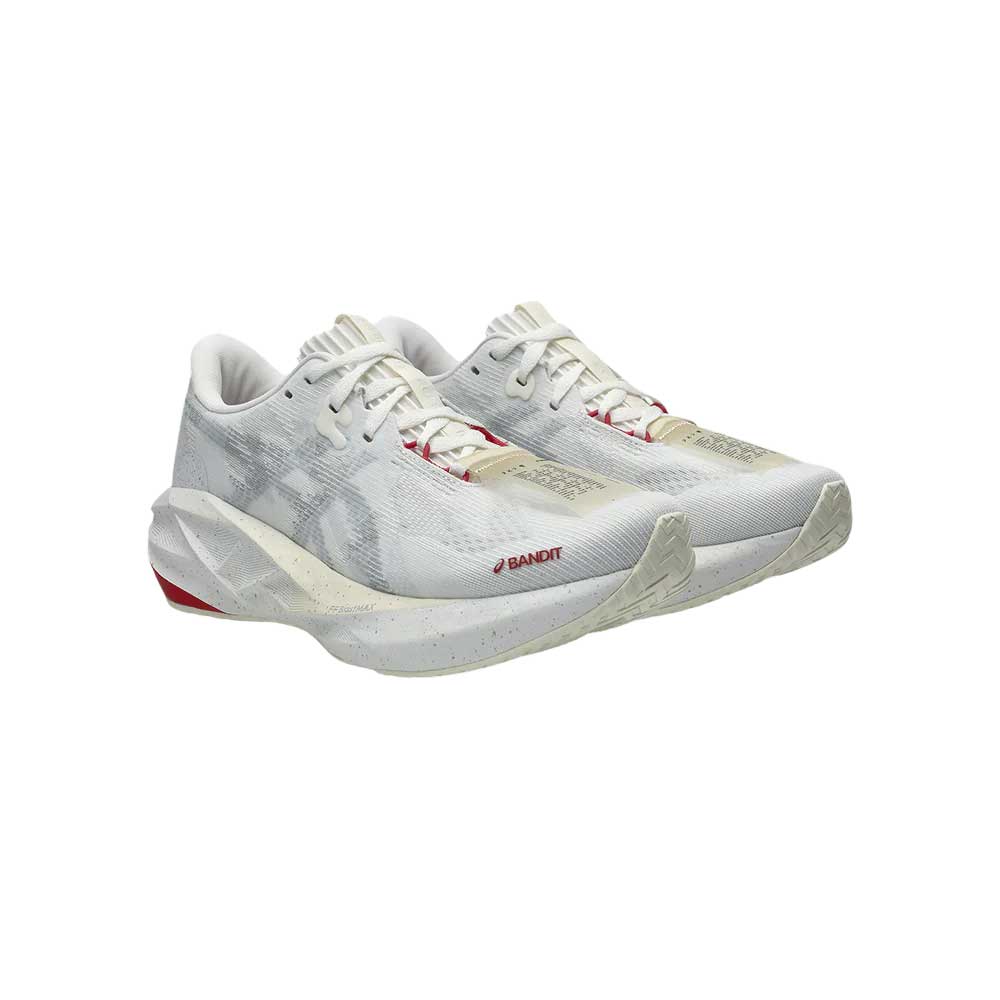 Women's Novablast 5 x Bandit Running Shoe - Lucent White/High Rise - Regular (B)