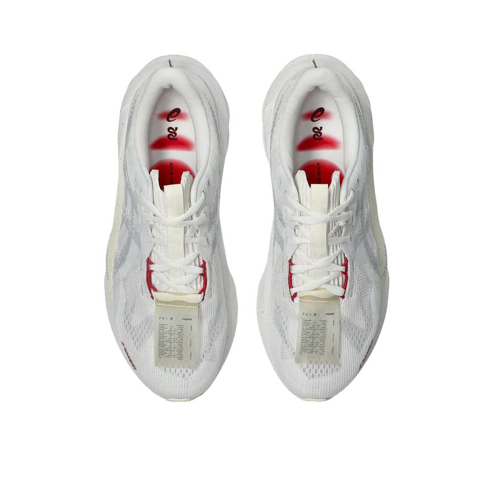 Women's Novablast 5 x Bandit Running Shoe - Lucent White/High Rise - Regular (B)