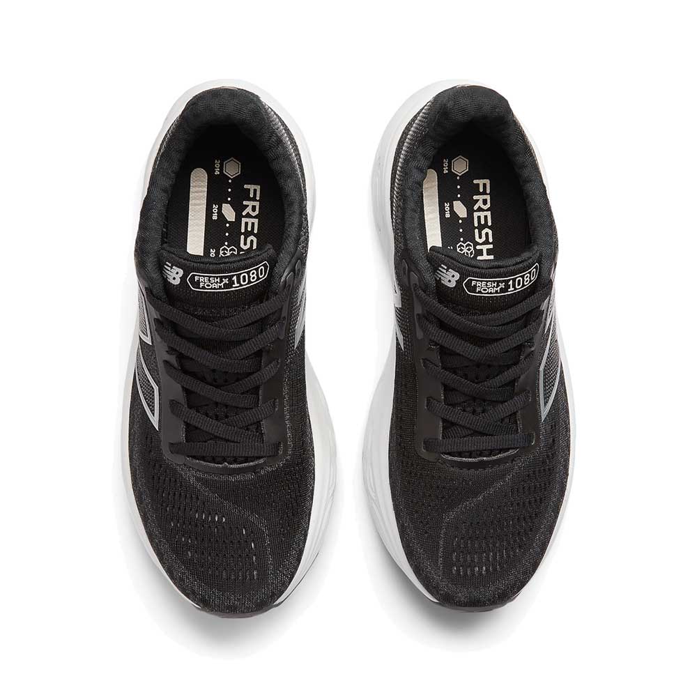 Youth Fresh Foam X 1080 v14 Running Shoe - Black/Magnet - Regular (D)