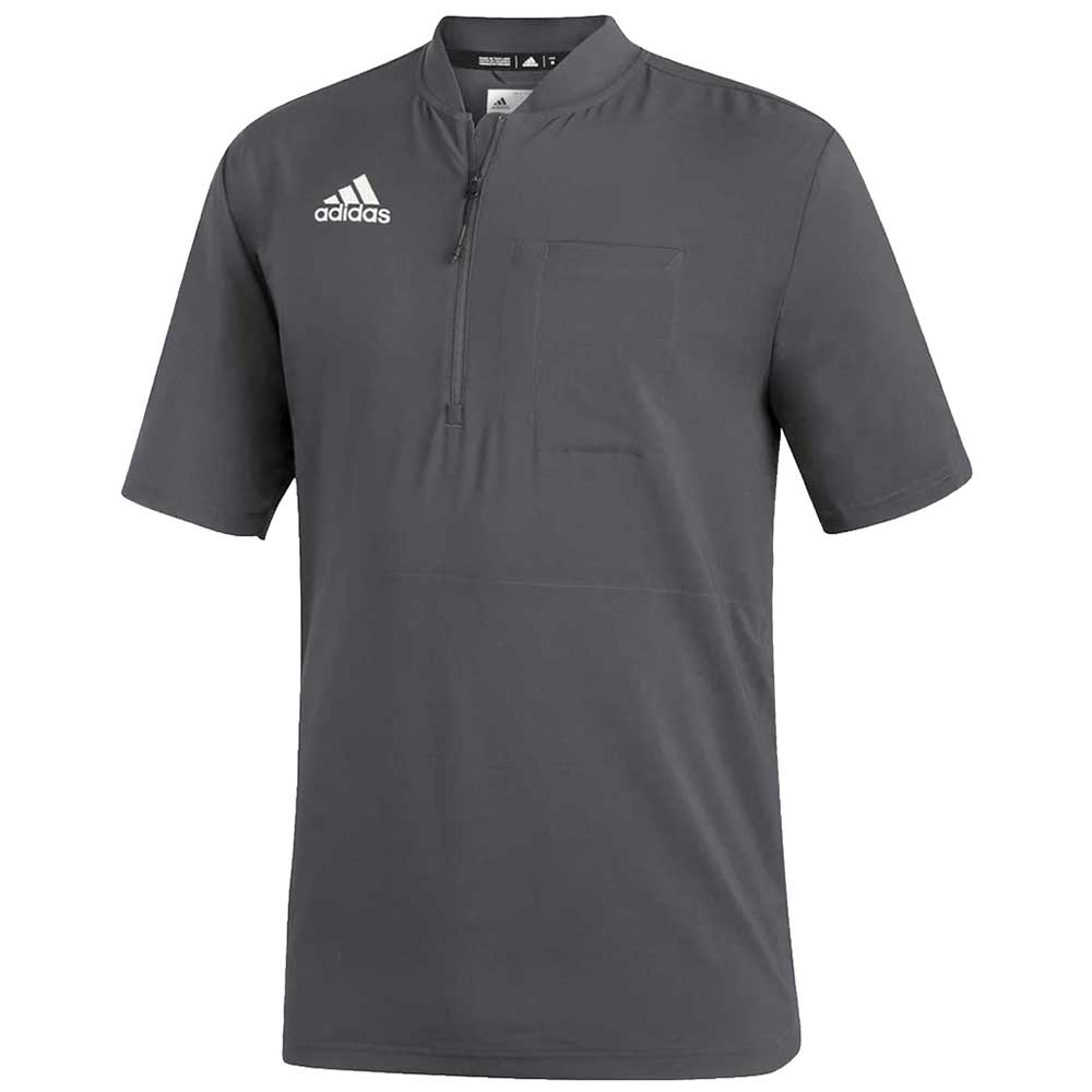 Men's Short Sleeve 1/4 Zip - Grey