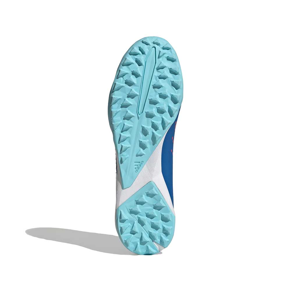 Unisex Predator Accuracy.3 Low Turf Soccer Shoes - Bright Royal / Cloud White / Bliss Blue- Regular (D)