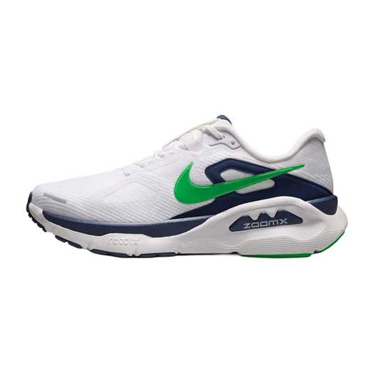 Men's Nike Structure Plus - White/Green Spark/Midnight Navy - Regular (D)