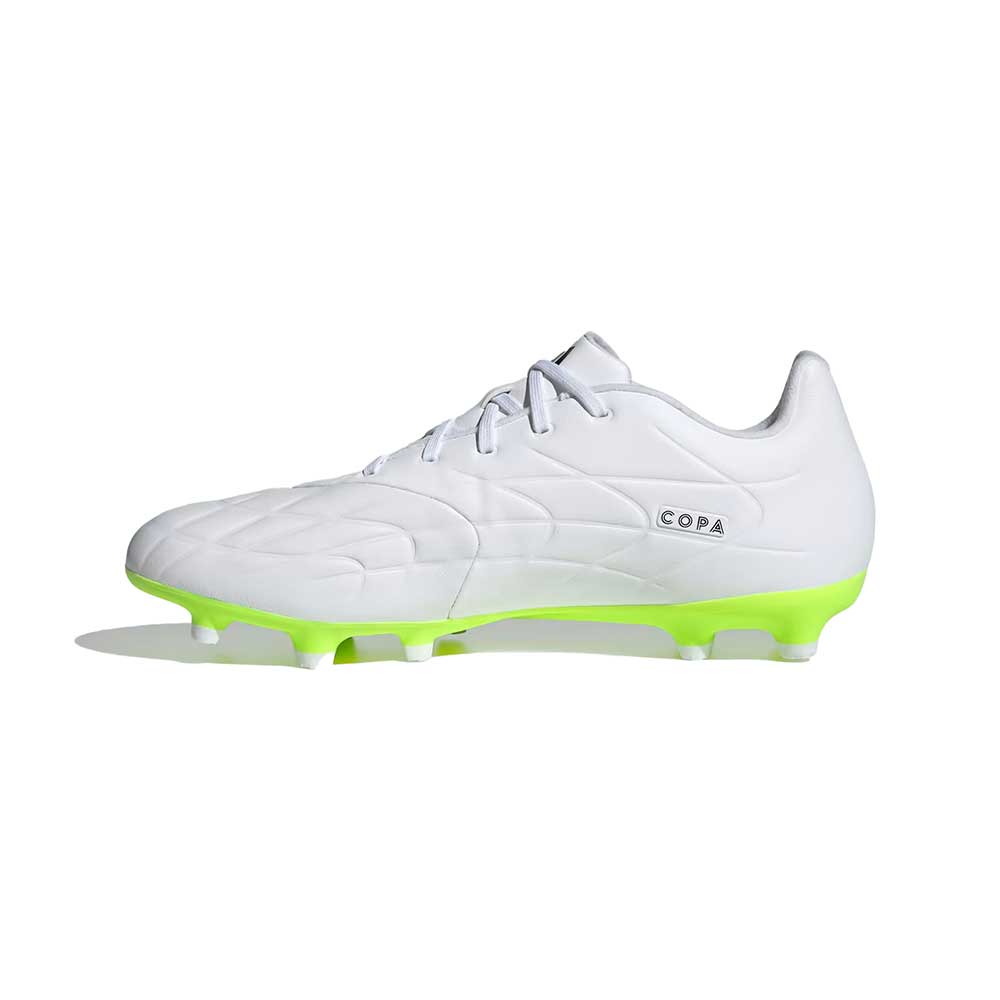 Unisex adidas Copa Pure.3 FG Soccer Shoe - Ftwwht,Cblack,Luclem - Regular (D)