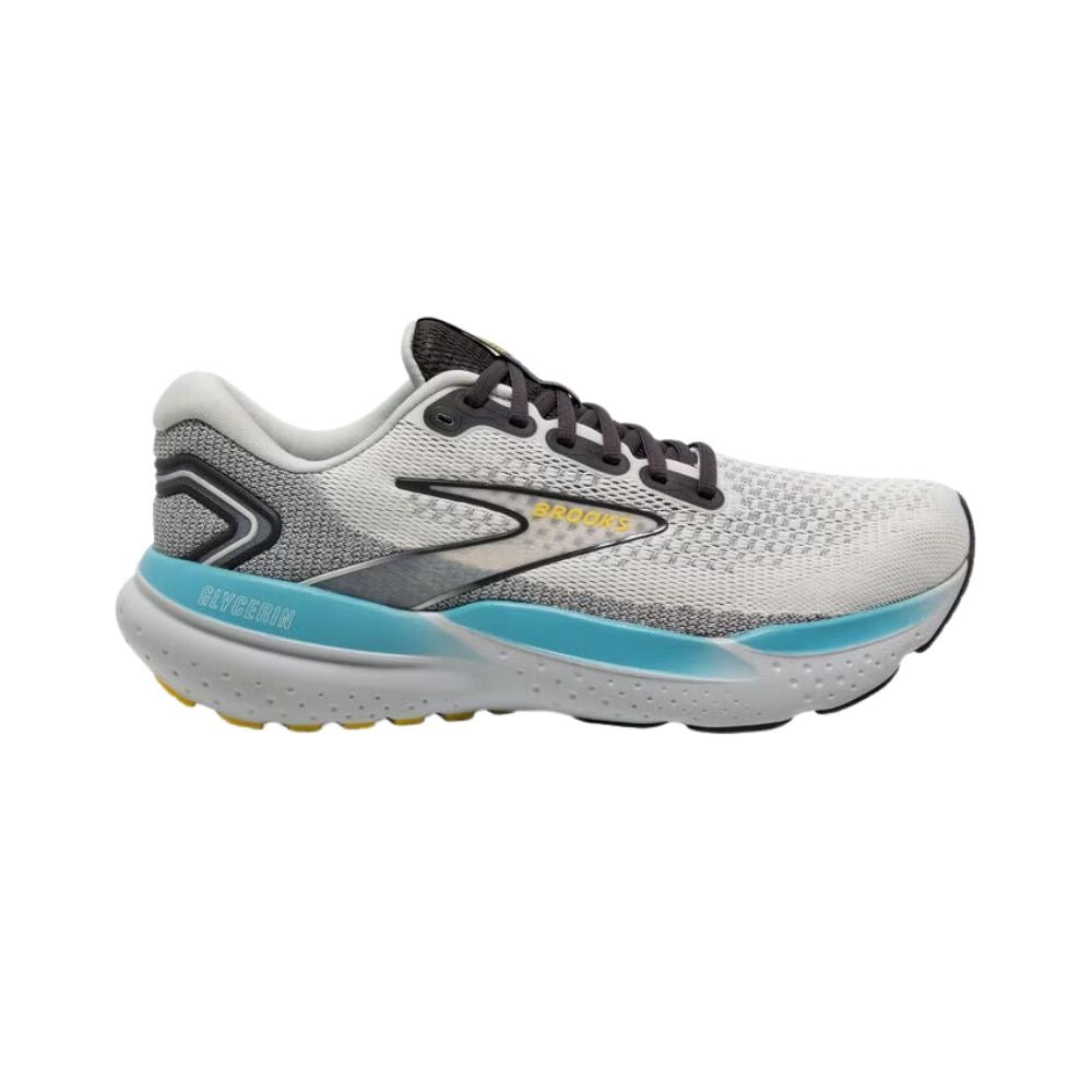 Men's Glycerin 21 Running Shoe - Coconut/Forged Iron/Yellow - Regular –  Gazelle Sports