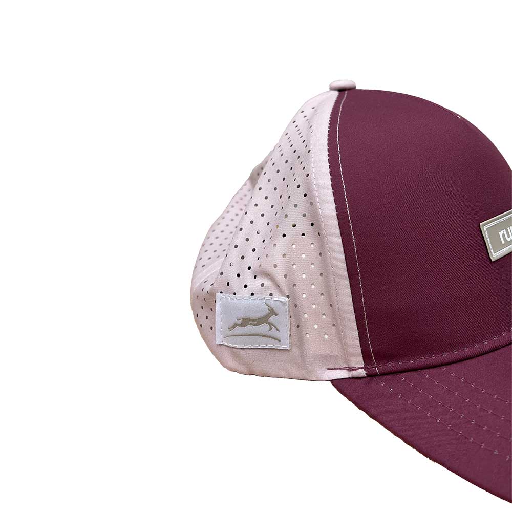 Women's Run Mich Running Trucker - Hushed Violet/Beige