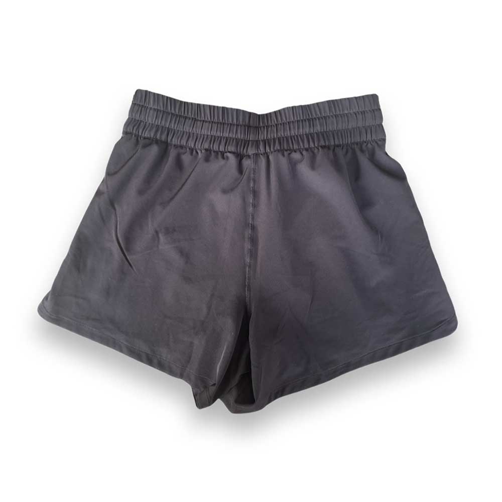 Women's Essential Running Short - Black/Reflective 3M Gazelle Logo
