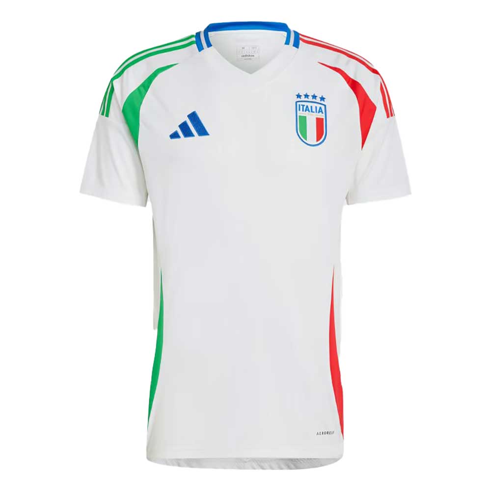 Italy Away Jersey - White – Gazelle Sports