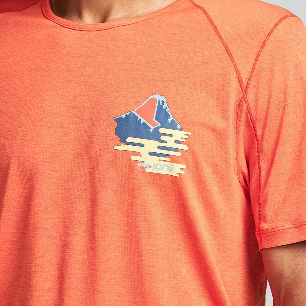 Men's Run All Day Tee - Solar Mountain