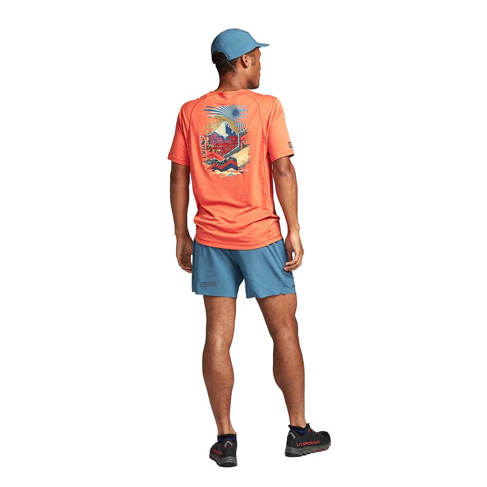 Men's Run All Day Tee - Solar Mountain