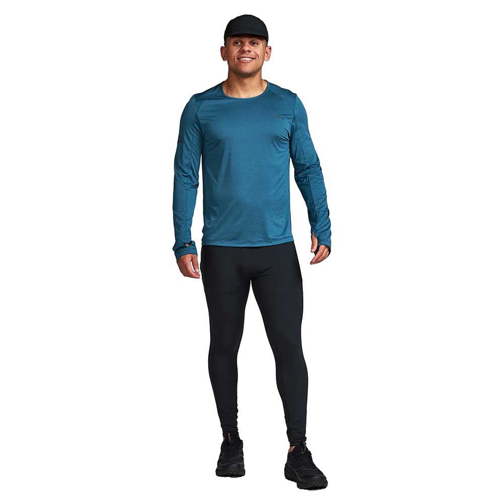 Men's Run All Day Long Sleeve - Cascade