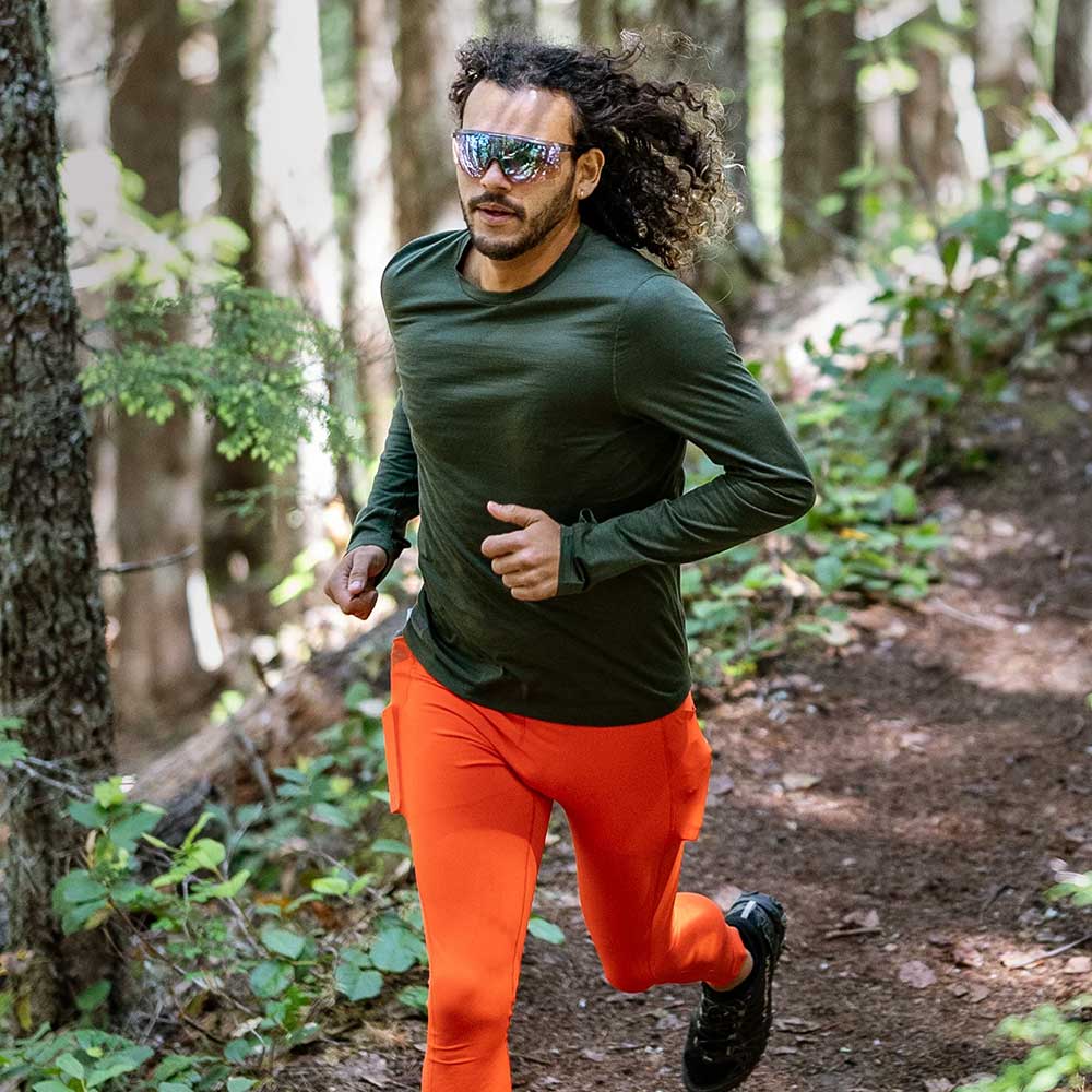 Men's Repeat Merino Long Sleeve - Kelp