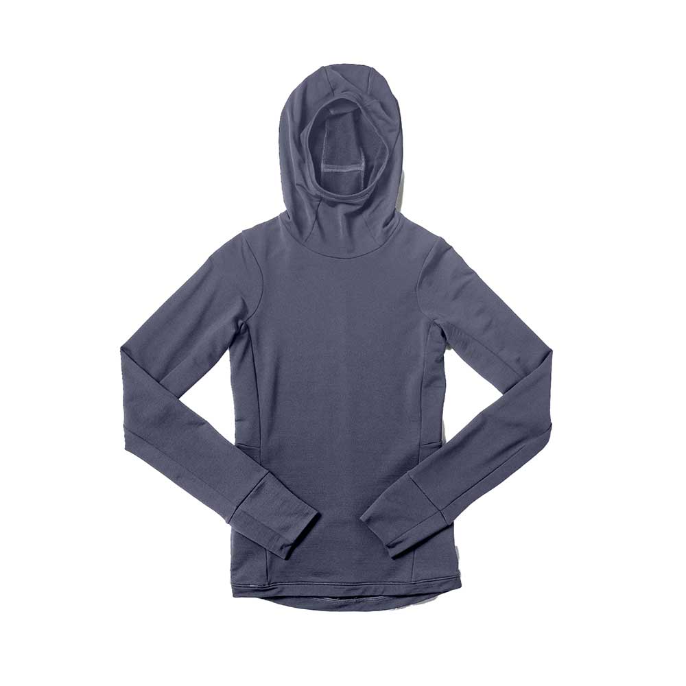 Women's Rover Merino Hoodie - River Rock