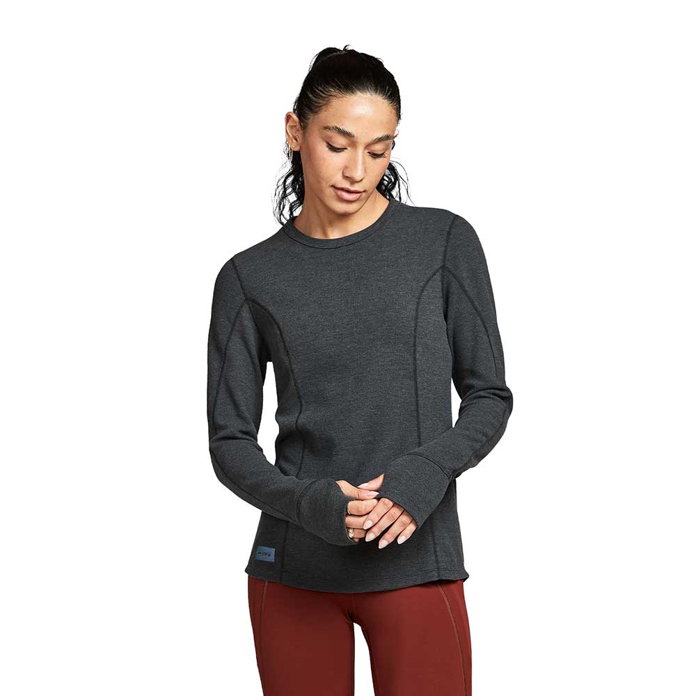 Women's Waffleloft Long Sleeve - Midnight Heather