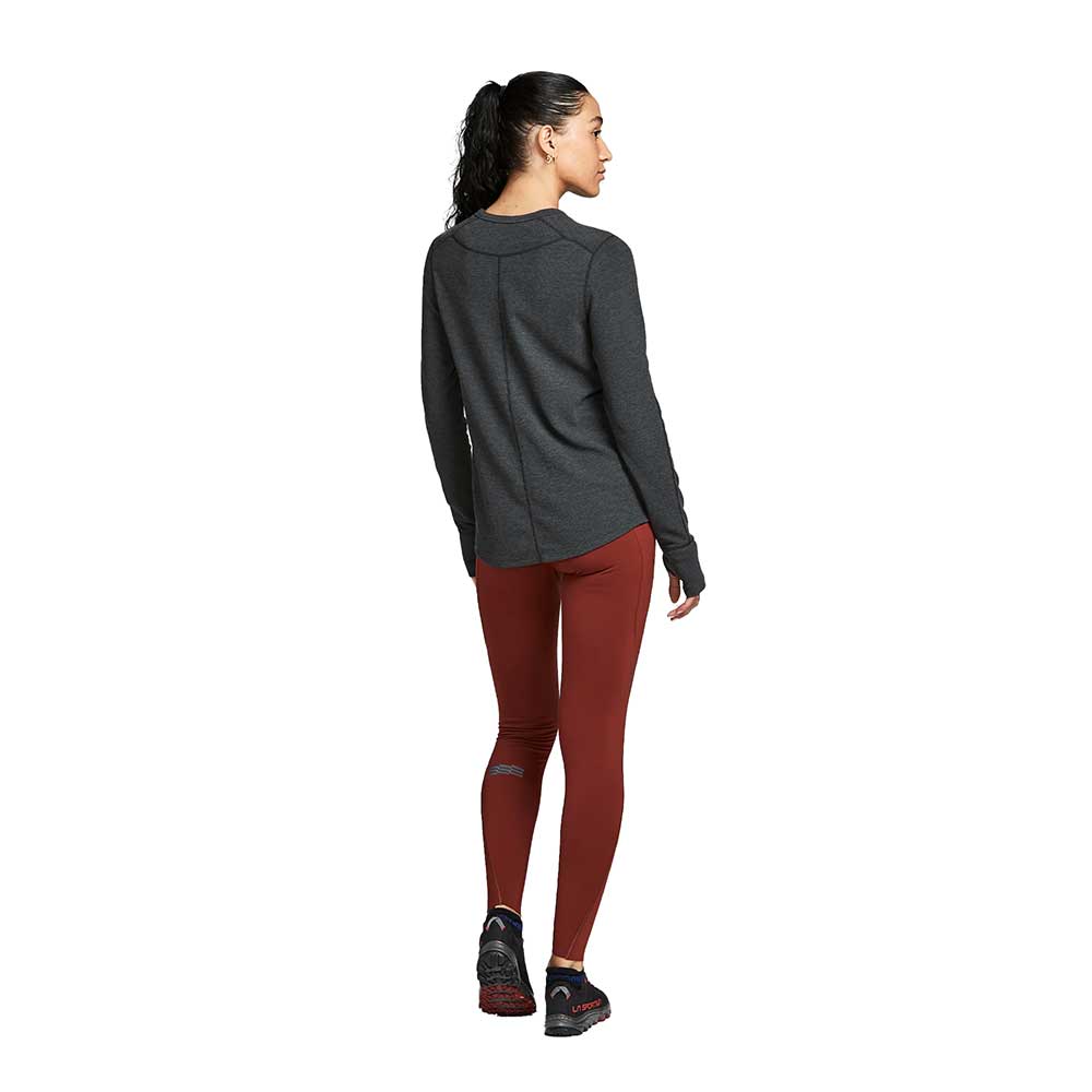 Women's Waffleloft Long Sleeve - Midnight Heather