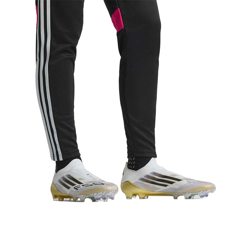F50 Elite LL FG - Cloud White/Core Black/Gold Metallic