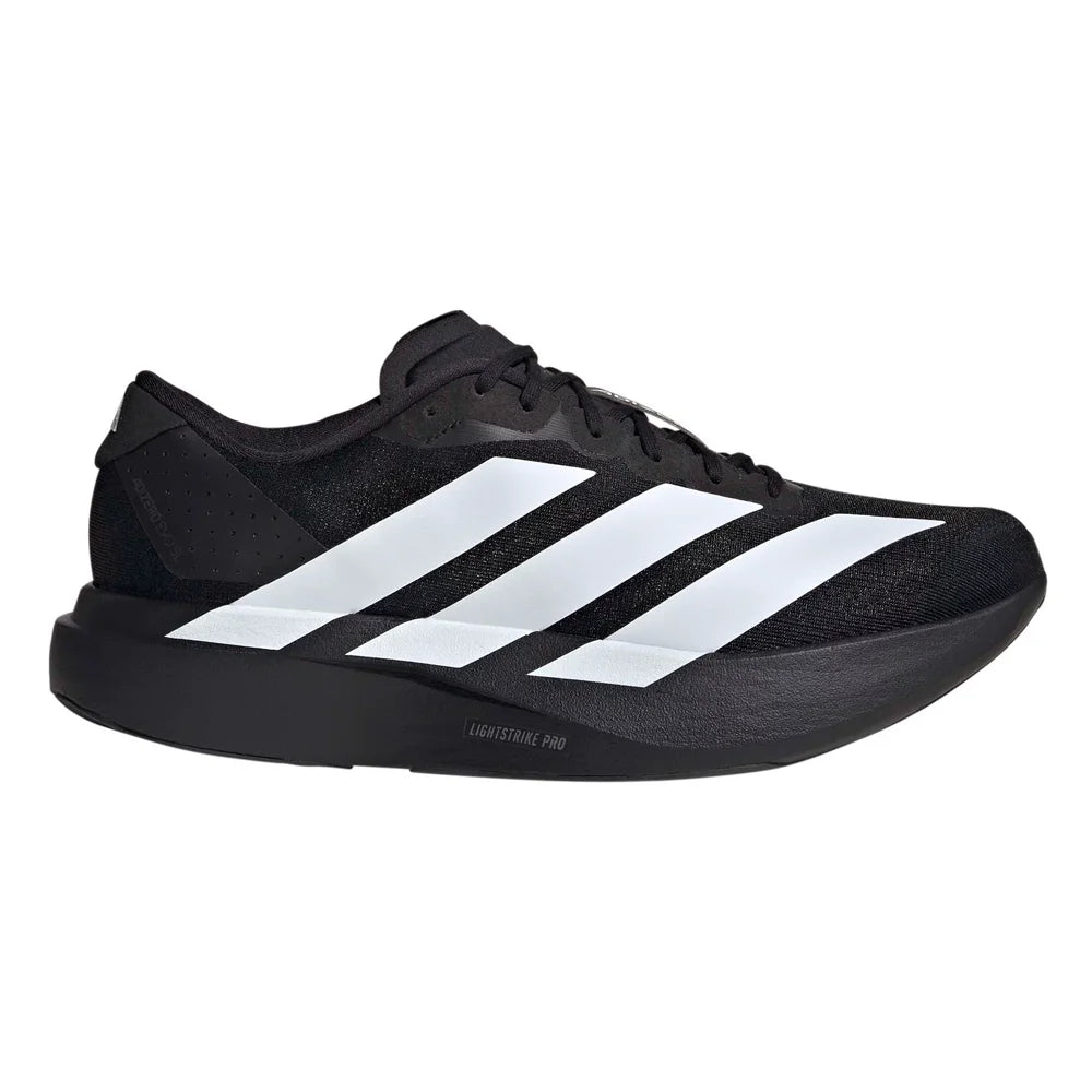 adidas Men's Adizero Evo SL Black White 7.5 adidas Men's Adizero Evo SL Black White 7.5