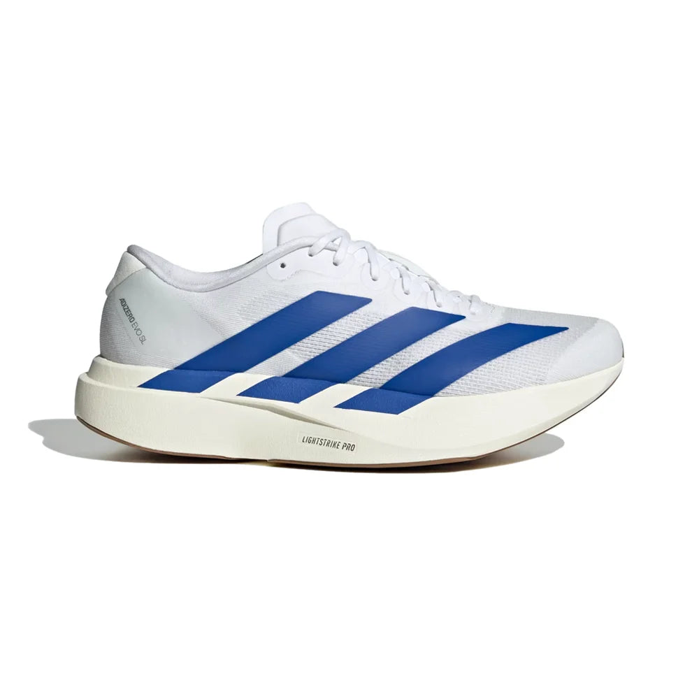 adidas Adizero Evo SL Men's Shoes White/Royal Blue/Pure Ruby / 9.5 adidas Adizero Evo SL Men's Shoes White/Royal Blue/Pure Ruby / 9.5