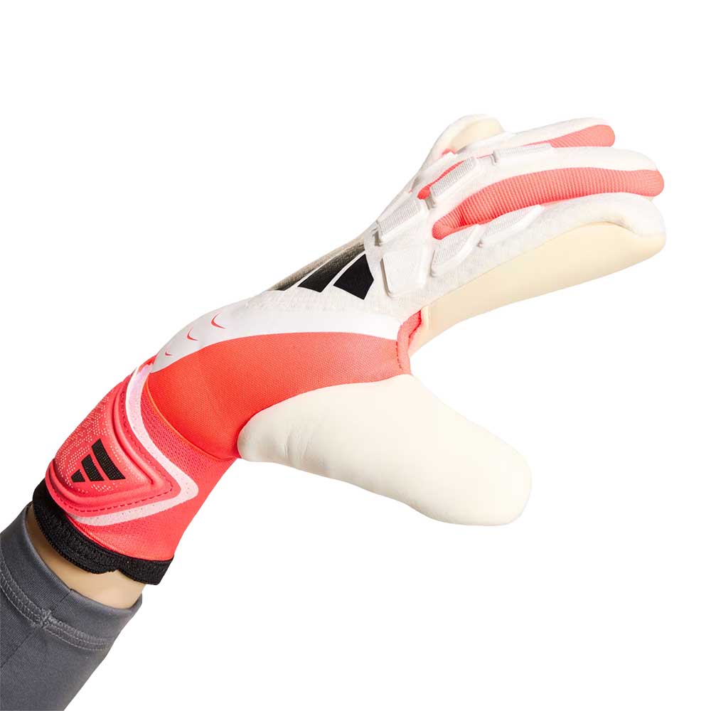 JR Predator GL Pro Goalkeeper Glove - White/Lucid Red/Black