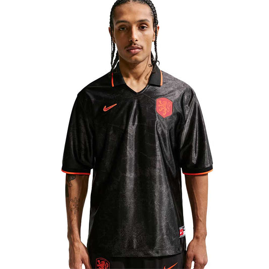 Holland DF Energy SS Top - Black/Hyper Crimson