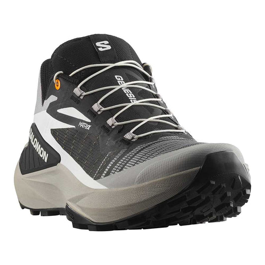 Men's Genesis Trail Running Shoe - Alloy/Black/Turmeric - Regular (D)