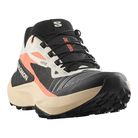 Women's Genesis Trail Running Shoe- Fusion Coral/Tender Peach/Black - Regular (B)