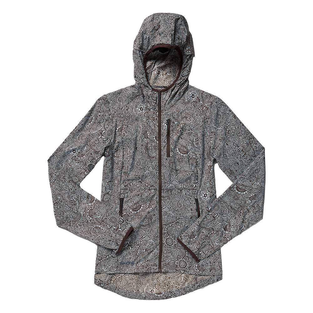 Women's Zephyrunner Wind Shell - Paisley Hand Mega