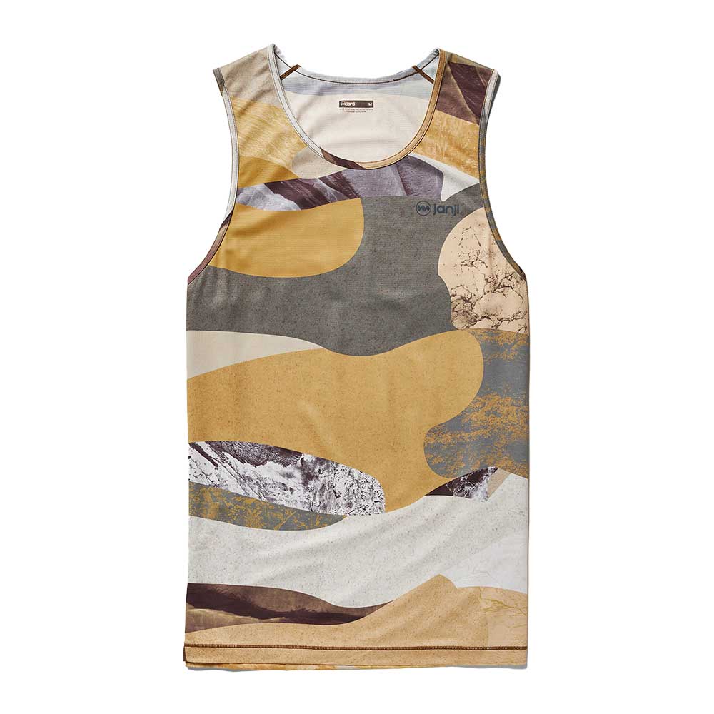 Men's Run All Day Tank - Dunescape Mega