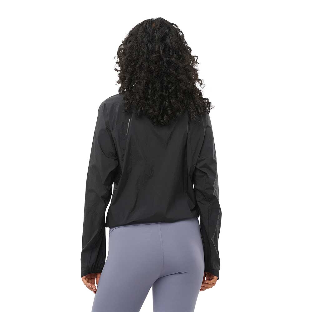 Women's SHKout Windbreaker - Deep Black