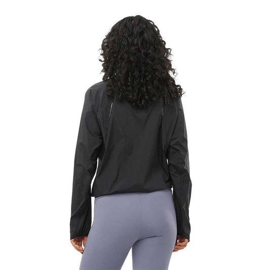 Women's SHKout Windbreaker - Deep Black