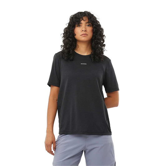 Women's SHKout Short Sleeve Tee - Deep Black