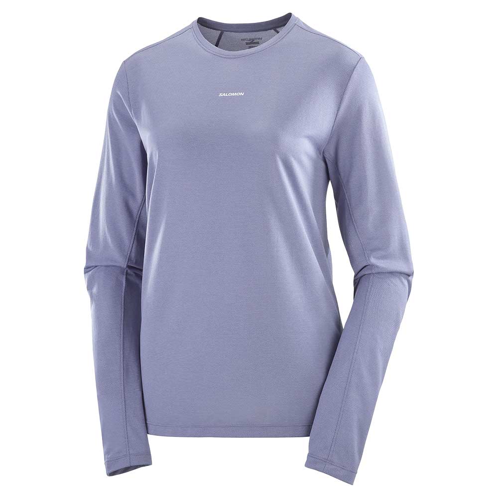 Women's SHKout Long Sleeve Tee - Blue Granite