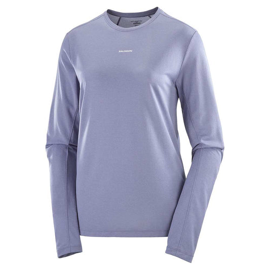 Women's SHKout Long Sleeve Tee - Blue Granite