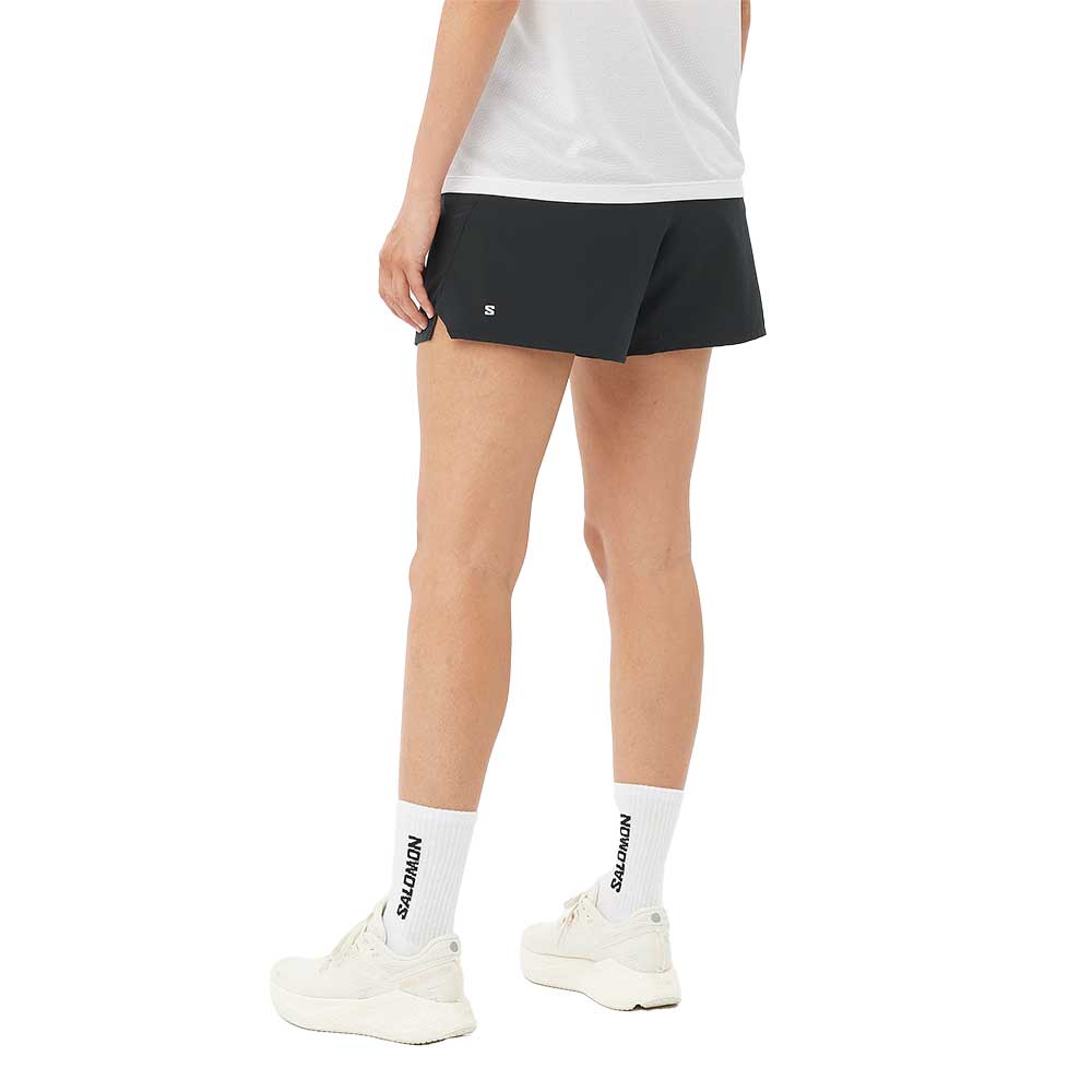 Women's SHKout Shorts 4" - Deep Black