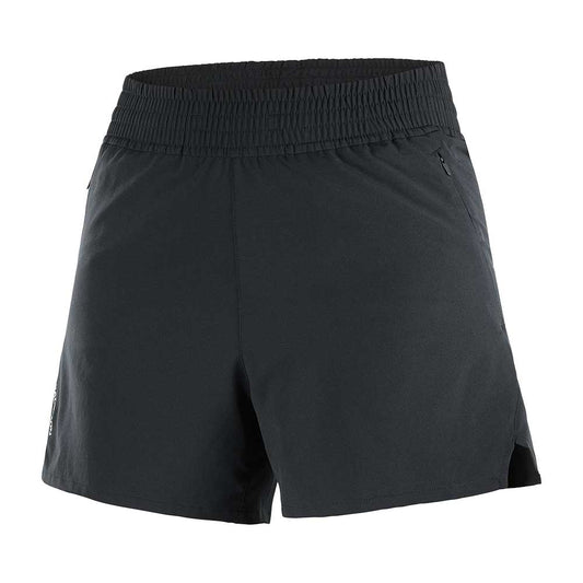 Women's SHKout Shorts 4" - Deep Black