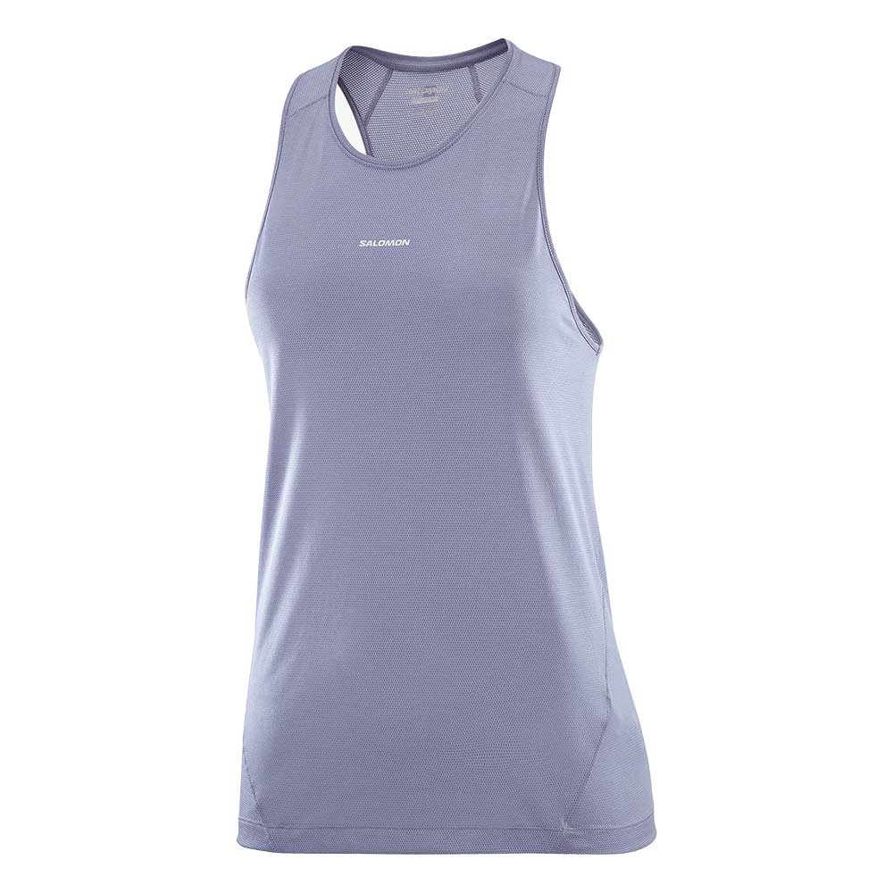 Women's SHKout Drop Arm Tank - Blue Granite