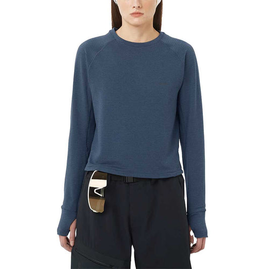 Women's Sntial Lightwarm Crew - Blue Nights