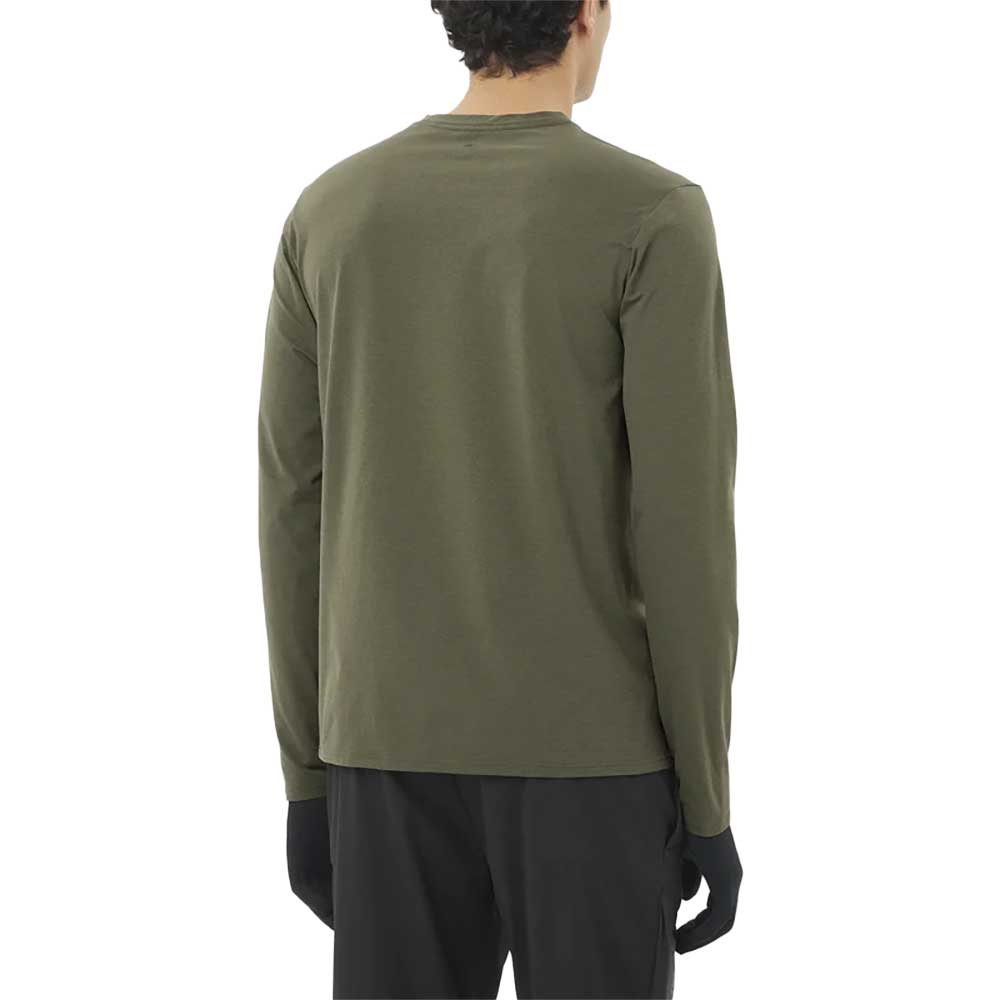 Men's Trackline Long Sleeve Tee - Grape Leaf