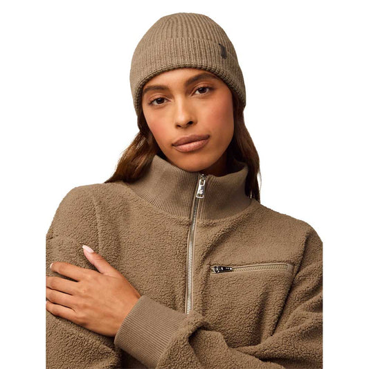 Wool Beanie - Clay Heather