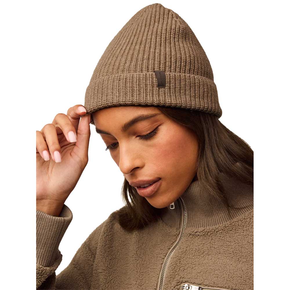 Wool Beanie - Clay Heather