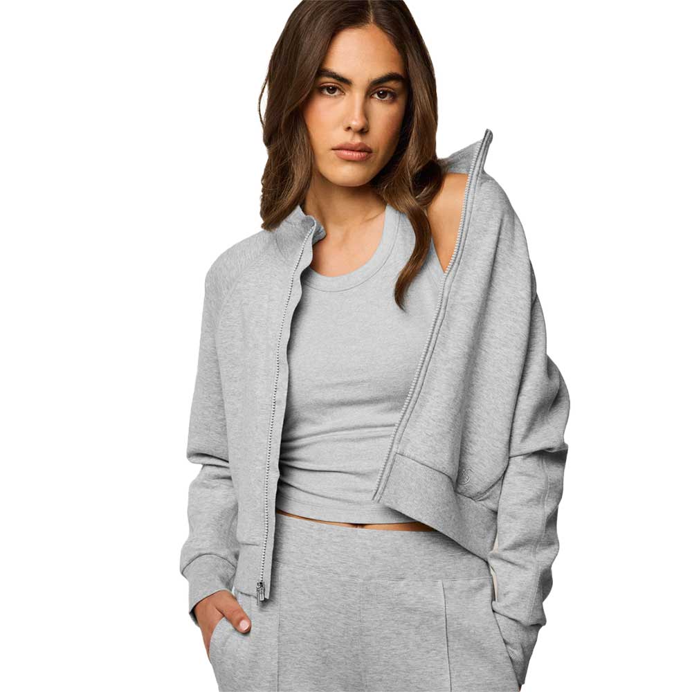 Women's Ojai Full Zip - Light Grey Heather