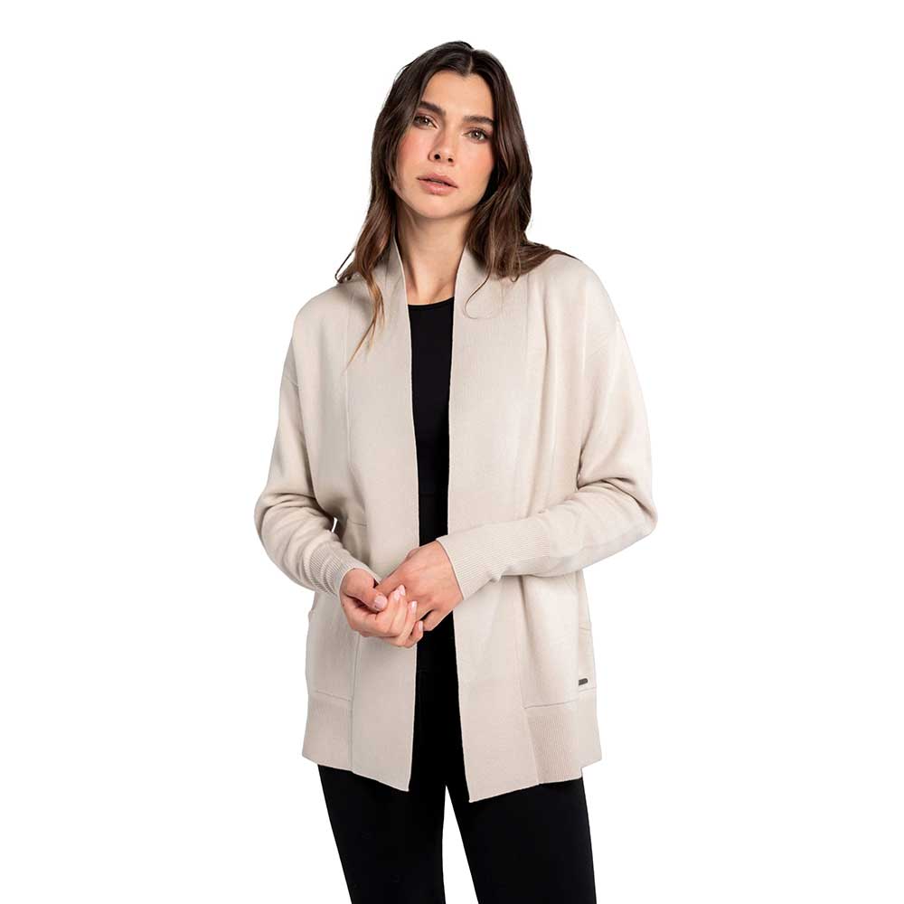 Women's Organic Cotton Cardigan - Abalone