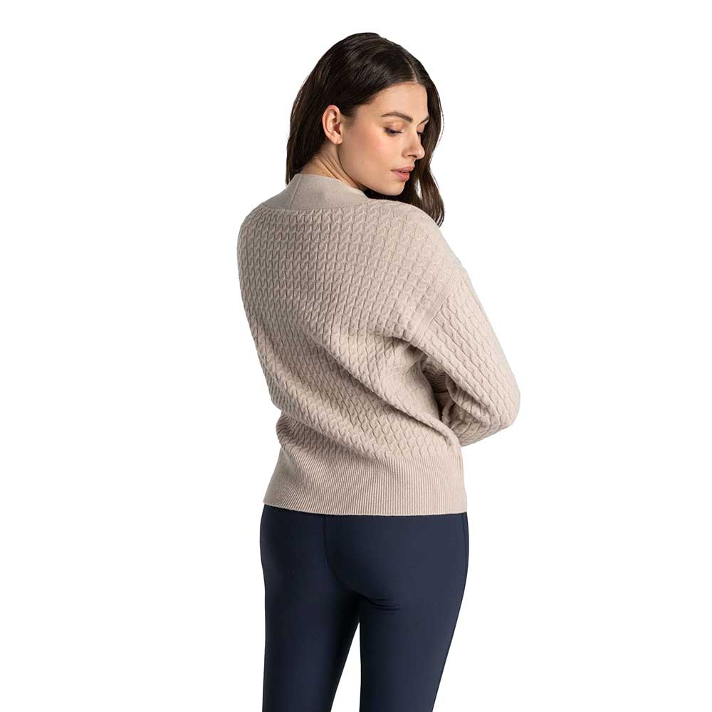 Women's Camille V-neck Sweater - Abalone Heather