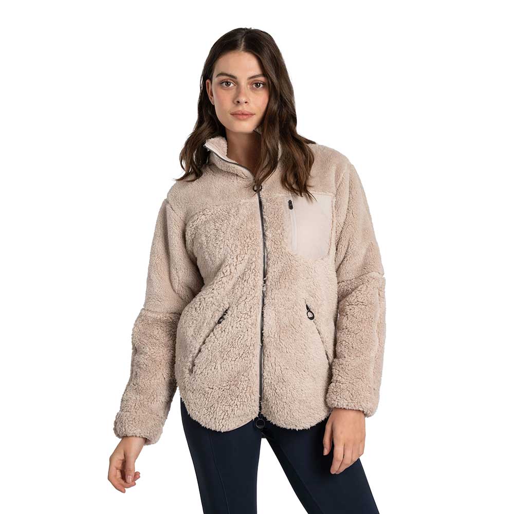 Women's Yana Full Zip Fleece Cardigan- Abalone
